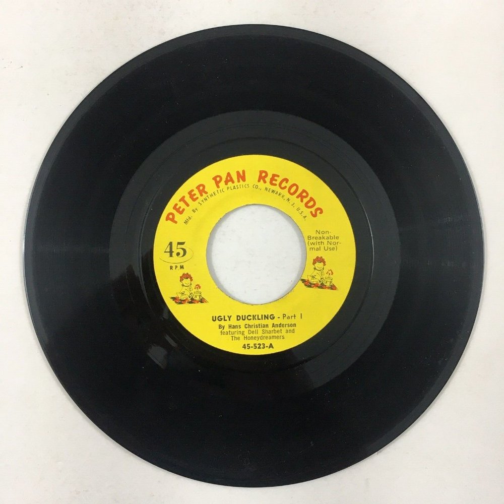 The Ugly Duckling Peter Pan Players & Orchestra 45 Vinyl Record PP1031 Vintage - Picture 3 of 5